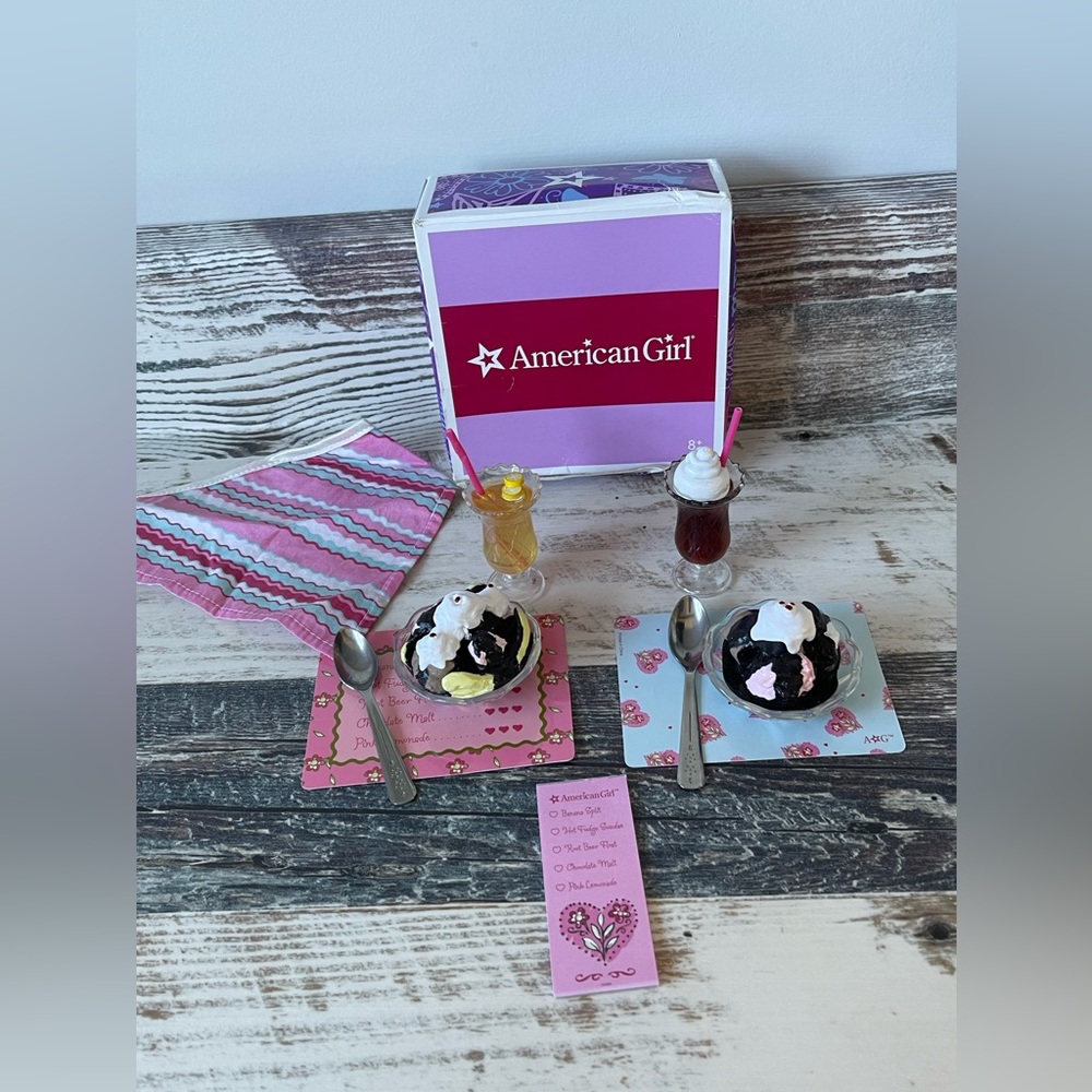 American Girl Doll Just Like You SWEET TREATS + Kerchief w TLC Box Partial 2007